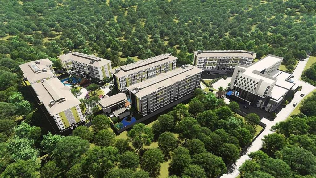 Amani Grand Mactan Residences Resort Aerial View