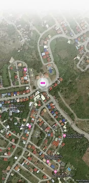 Pacific Grand Villas Map Location