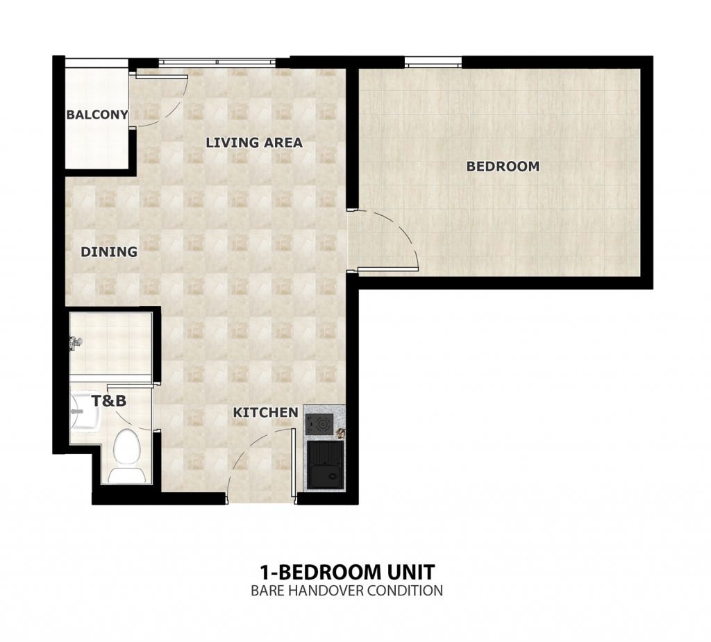 1-BR Unit Bare Handover Condition