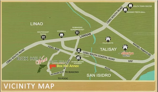 Alberlyn Box Hill Residences - Vicinity Map