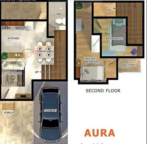 Alberlyn Aura 50 Floor Plan