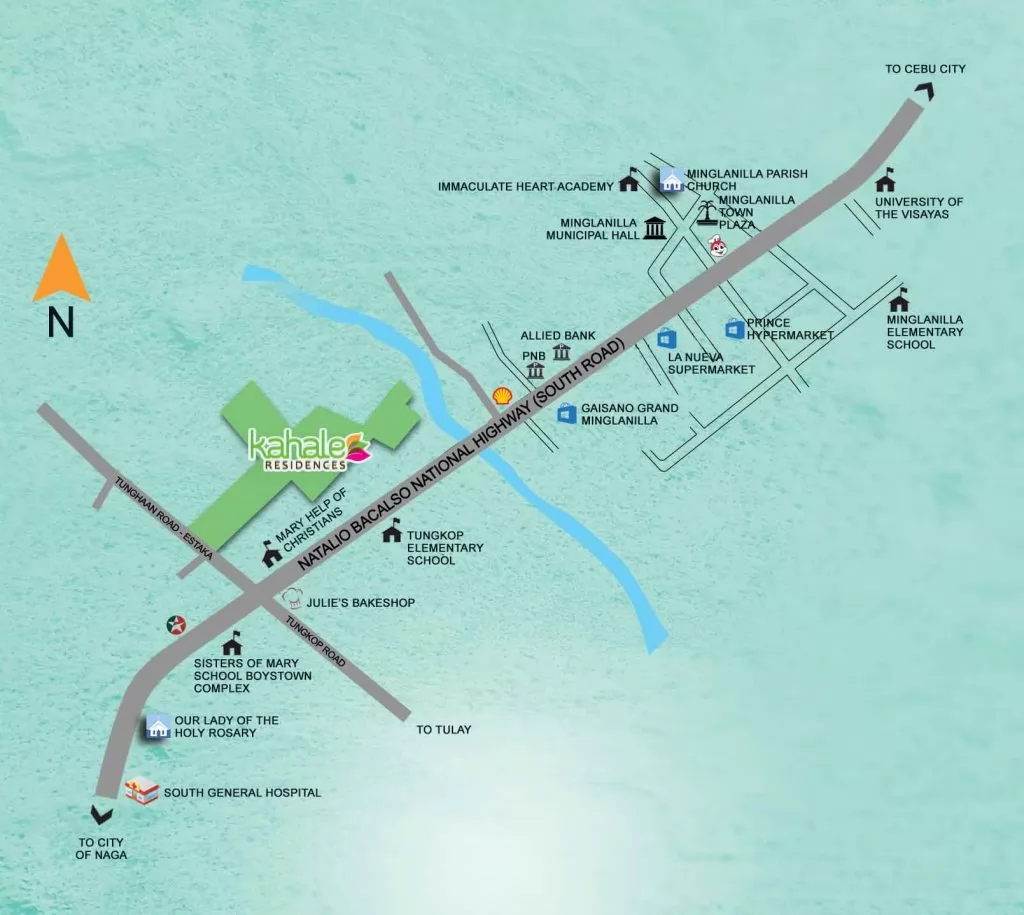 Kahale Residences Location Map