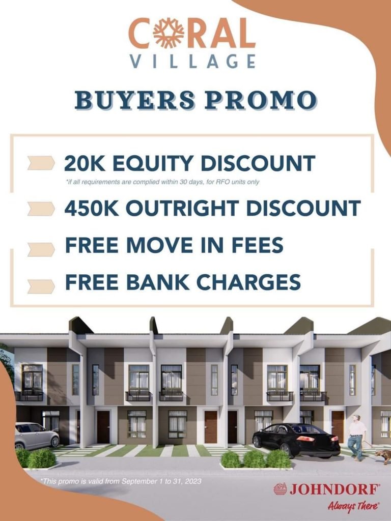 Coral Village Mactan Buyer's Promo