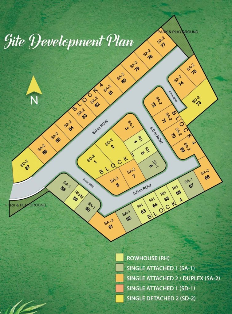 Kahale Residences Site Development Plan