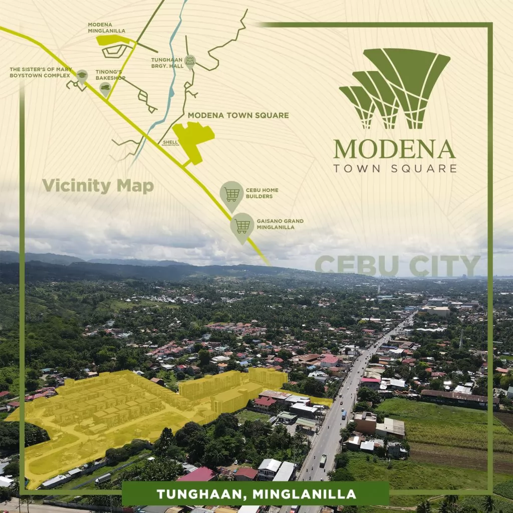 Modena Town Square - Vicinity Map