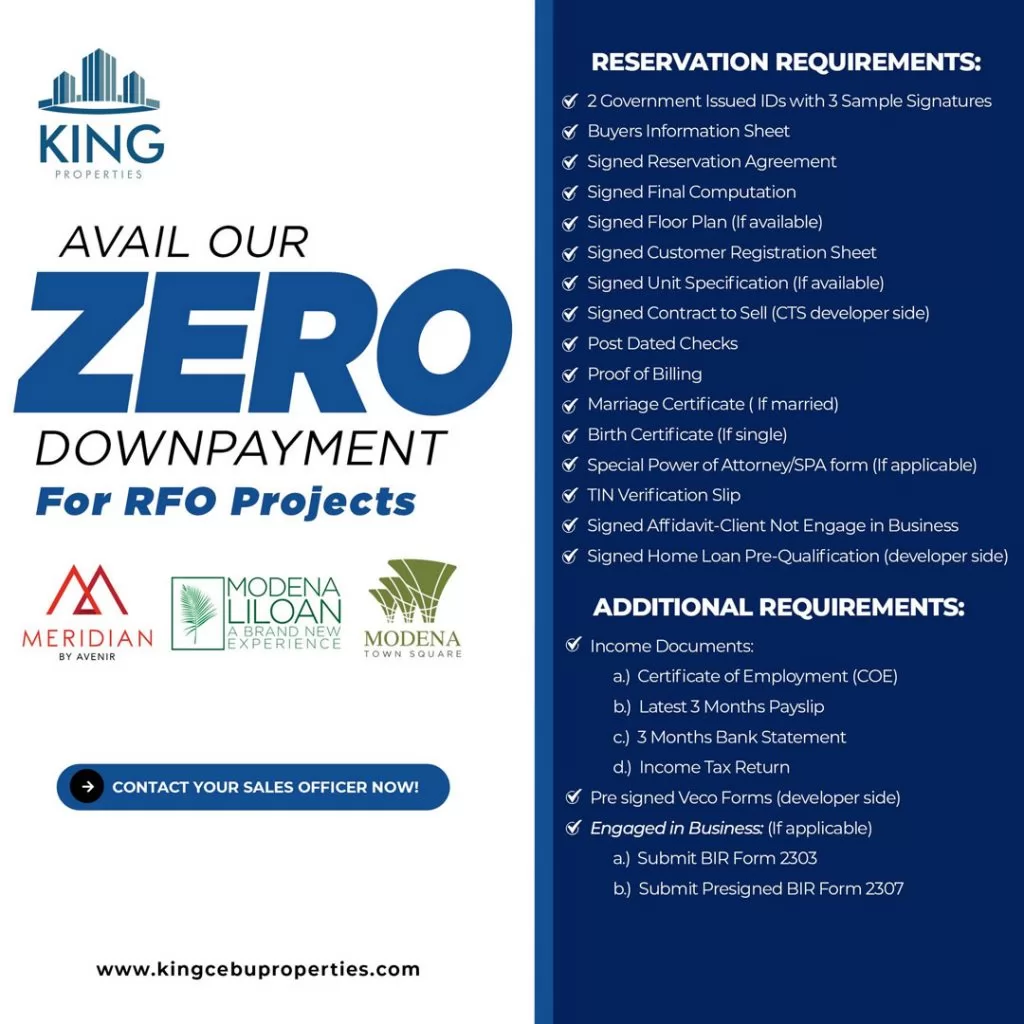 Modena Town Square - Reservation Requirements