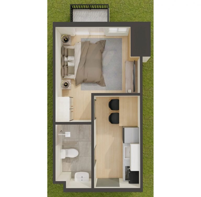 1-Bedroom Unit