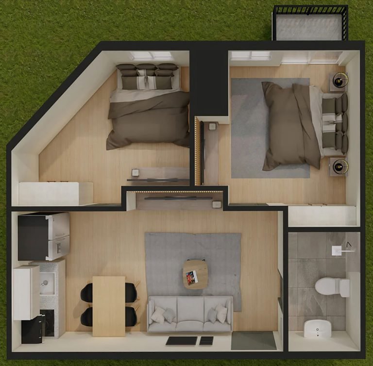 2-Bedroom Unit